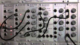 Video thumbnail for Processing CV with Doepfer A131 EXP VCA Part One by Raul's World of Synths