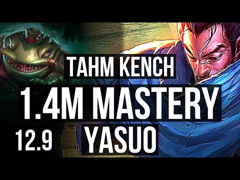 TAHM vs YASUO (TOP) | 10/1/7, 1.4M mastery, 700+ games, Legendary | KR Diamond | 12.9
