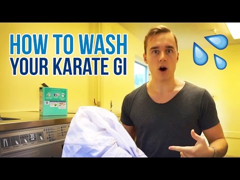 HOW TO WASH YOUR KARATE GI | Karate Uniform Washing — Jesse Enkamp