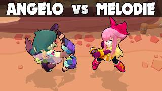 ANGELO vs MELODIE ⭐ Brawl Stars