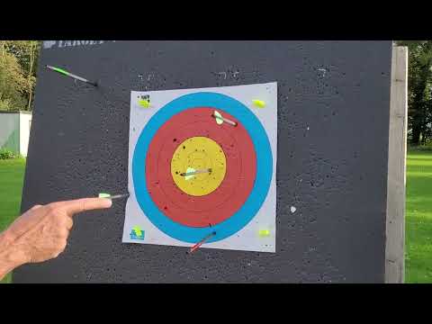 Whipshot tuning and shooting on 40m with the whipshot bow
