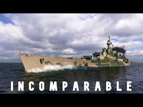World of WarShips Incomparable - 5 Kills 372K Damage