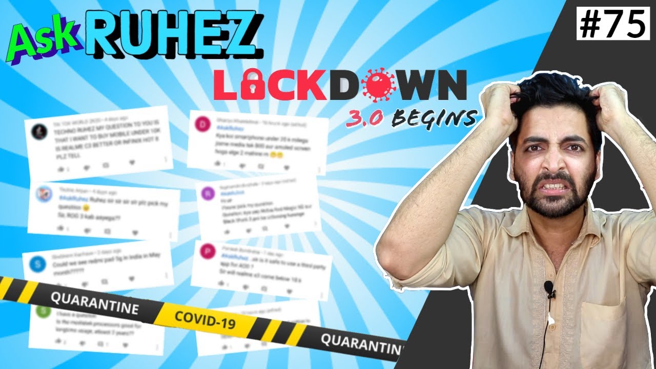 #AskRuhez - MIUI 12 Issues,POCO F2 4G,ROG 3,Smartphone After Lockdown,Redmi Pad India,Family Members