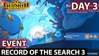 Record of the Search for Glory 3 - Record of the Search 3 Day 3 Challenge Guide - Genshin Impact