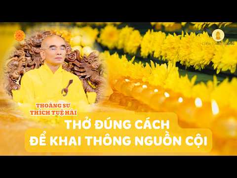 Thở đúng cách khai thông nguồn cội Thở đúng cách khai thông nguồn cội