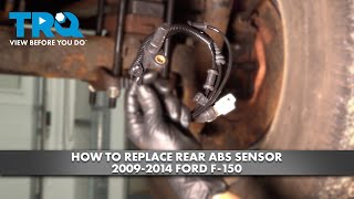 How to Replace Rear ABS Sensor 2009-2014 Ford F-150