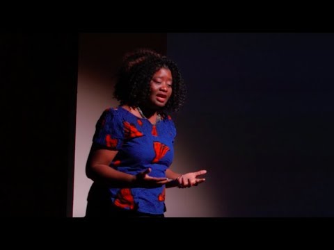 Kori Carew presenting at TEDxYouth@KC