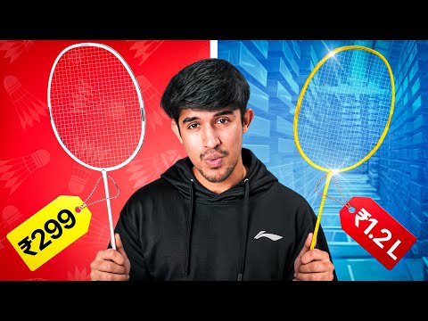 Cheap vs Most expensive Racket