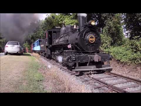 PRR 643 Passes by at Williams Grove