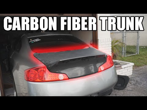 Infiniti G35 Coupe Gets a Seibon Carbon Fiber Trunk!