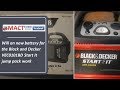 Will a new battery for the Black and Decker VEC0101BD Start It jump pack work