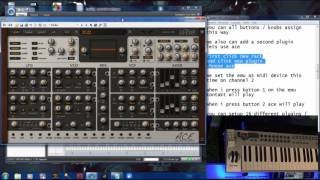 Video thumbnail for assign midi controllers with cantabile performer tutorial by Albertvvl