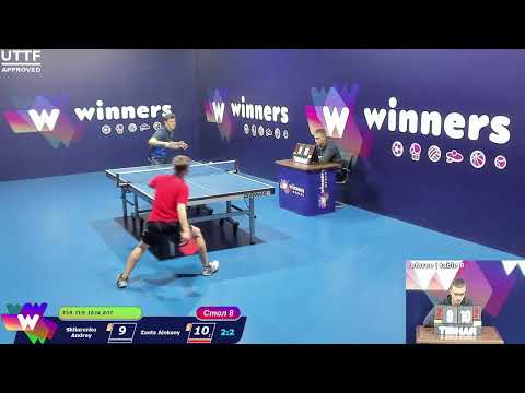 Skliarenko Andrey - Zaets Aleksey.WINners CUP Table Tennis 8 25.12.2020 10:15