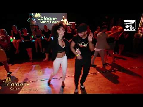 Eddie Torres Jr & Veronica Lopez - social dancing @ Cologne Salsa Congress 2017