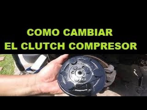 HOW TO CHANGE THE COMPRESSOR CLUTCH OF A CAR