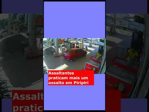 Homem armado assalta posto de combustível em Piripiri