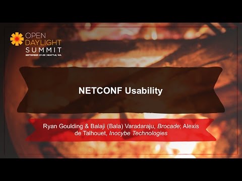 NETCONF Usability- Brocade & Inocybe Technolgies Team