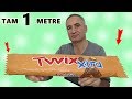 TAM 1 METRE DEVASA TWİX XTRA YAPTIK Twix Xtra Nasıl YAPILIR HowTo Make Twix Xtra