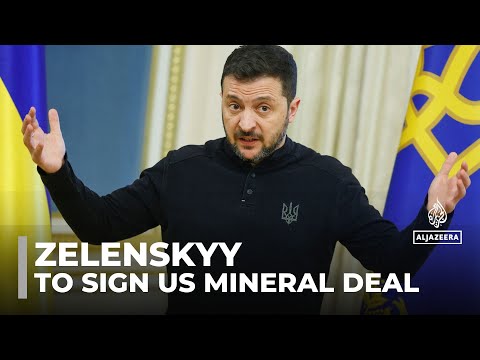 Zelenskyy to sign US mineral deal amid security uncertainty