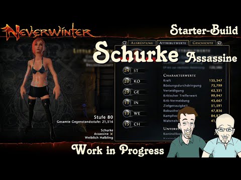 NEVERWINTER MOD16 - Starter Build Rogue Assassin - Work in Progress - Beginner PS4 German