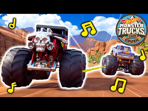 "Stronger Together" | Official Hot Wheels Monster Trucks Music Video! 🎵