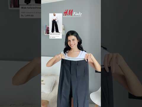 Le Reve Women Formal Trousers Wide Leg Black