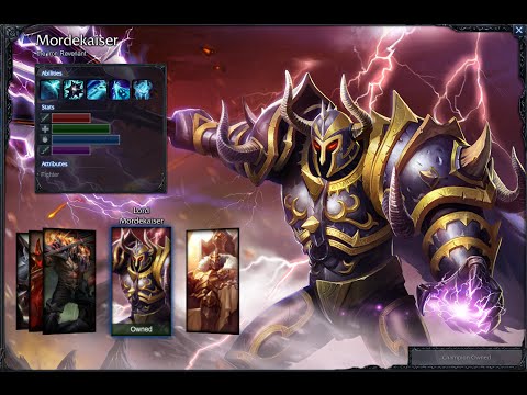 Lord Mordekaiser Skin Spotlight Gameplay 1080p HD League Of Legends
