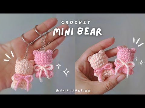 Crochet Mini BEAR | Mini Cute Bear Amigurumi