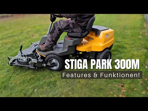 STIGA Park 300M mit Combi 85 Mähwerk - Features & Funktionen im Detail!