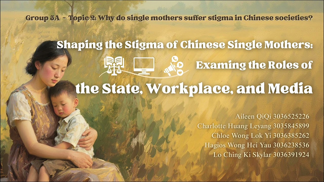 Shaping the Stigma to Chinese Single Motherhood: Examining the Roles of State, Workplace, and Media