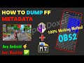 How To Dump FF Metadata Ob52 Metadata Dump New Method 100 Working Antiban