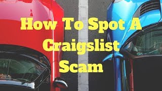 Don't Fall For These Common Craigslist Tricks!