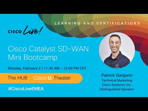 Cisco Catalyst SD-WAN Mini Bootcamp