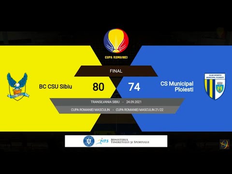 CRBM 2021-2022: BC CSU Sibiu – CSM Ploiesti