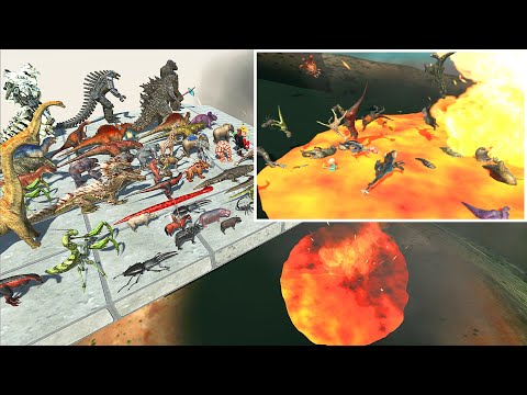 All Units Go Into The Crater - Animal Revolt Battle Simulator