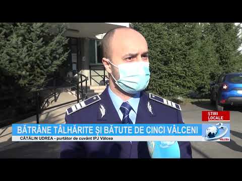 BĂTRÂNE TÂLHĂRITE ȘI BĂTUTE DE CINCI VÂLCENI