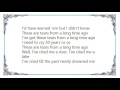 John Hiatt - Thirty Years of Tears Lyrics