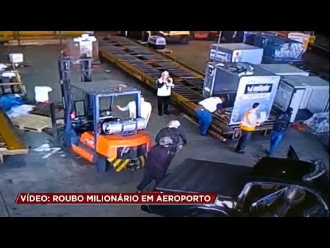 Quadrilha rouba 750 quilos de ouro do Aeroporto de Guarulhos