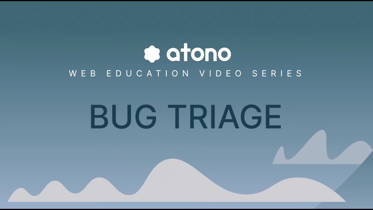Bug triage