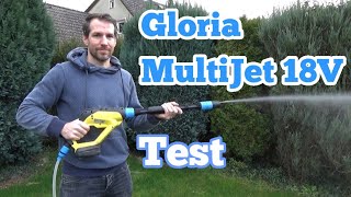 Gloria MultiJet 18V mobiles Hochleistungs-Sprühsystem Test review unboxing