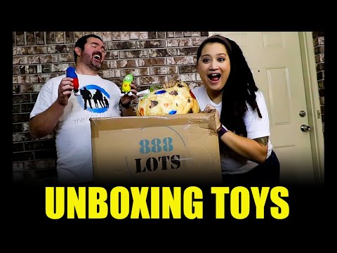 TOYS, TOYS, TOYS - Unboxing a Lot of Children's Toys from 888 Lots | Extreme Unboxing