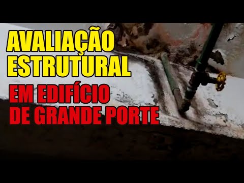 Avaliação de edifício de grande porte com problema estrutural