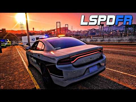 High Speed Stops on a Saturday! 🔥 North Carolina Highway Patrol Charger | GTA 5 Mods