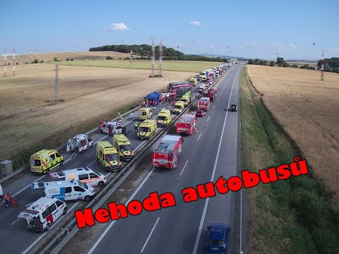 Nehoda dvou autobusů