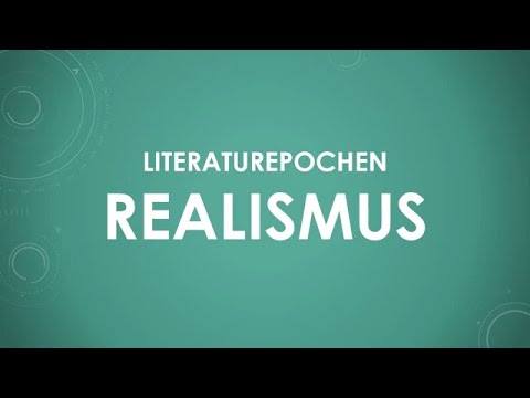 Die Literaturepoche Realismus einfach und kurz erklärt