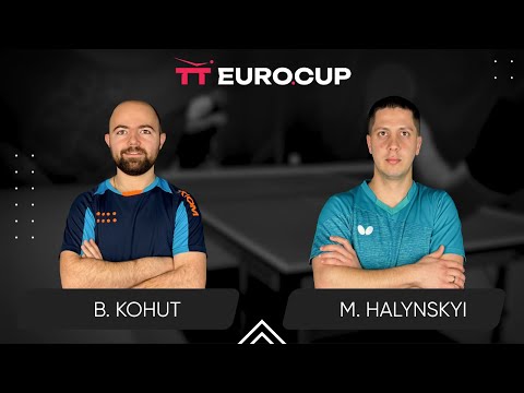 18:50 Bohdan Kohut - Mykola Halynskyi 03.07.2025 TT Euro.Cup Ukraine Elite.TABLE 3
