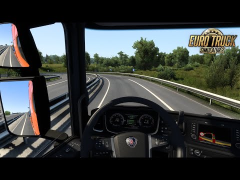 Scania Wheel Loader Delivery Le Mans - Euro Truck Simulator 2 Gameplay