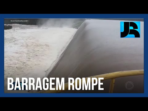 Cheias provocam rompimento de barragem na Serra Gaúcha e deixam outras 12 em estado de alerta
