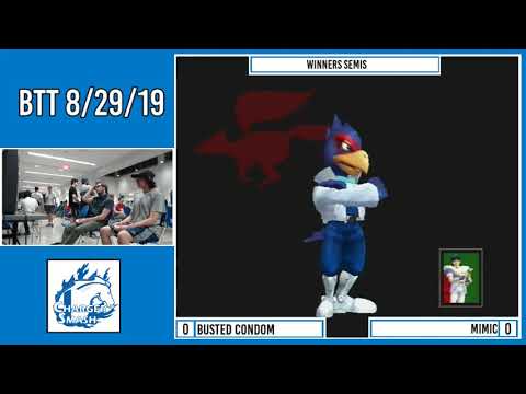 BTT 8/29/19: WS, BustedCondom (Falco) vs Mimic (Marth)