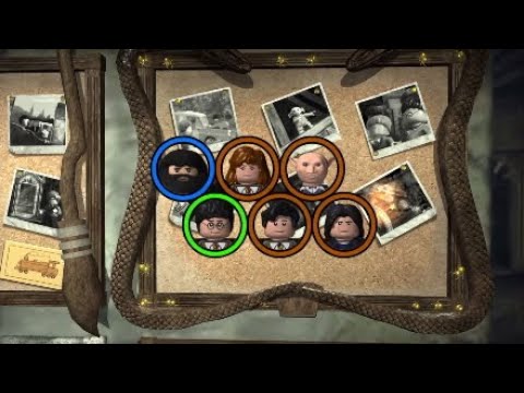 Lego Harry Potter Years 1-4 Year 2 Level 6 The Basilisk Free Play All Collectables